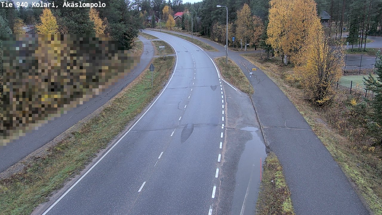 Weather Camera Image Road 940 Kolari, Äkäslompolo, Kolari, Lappi