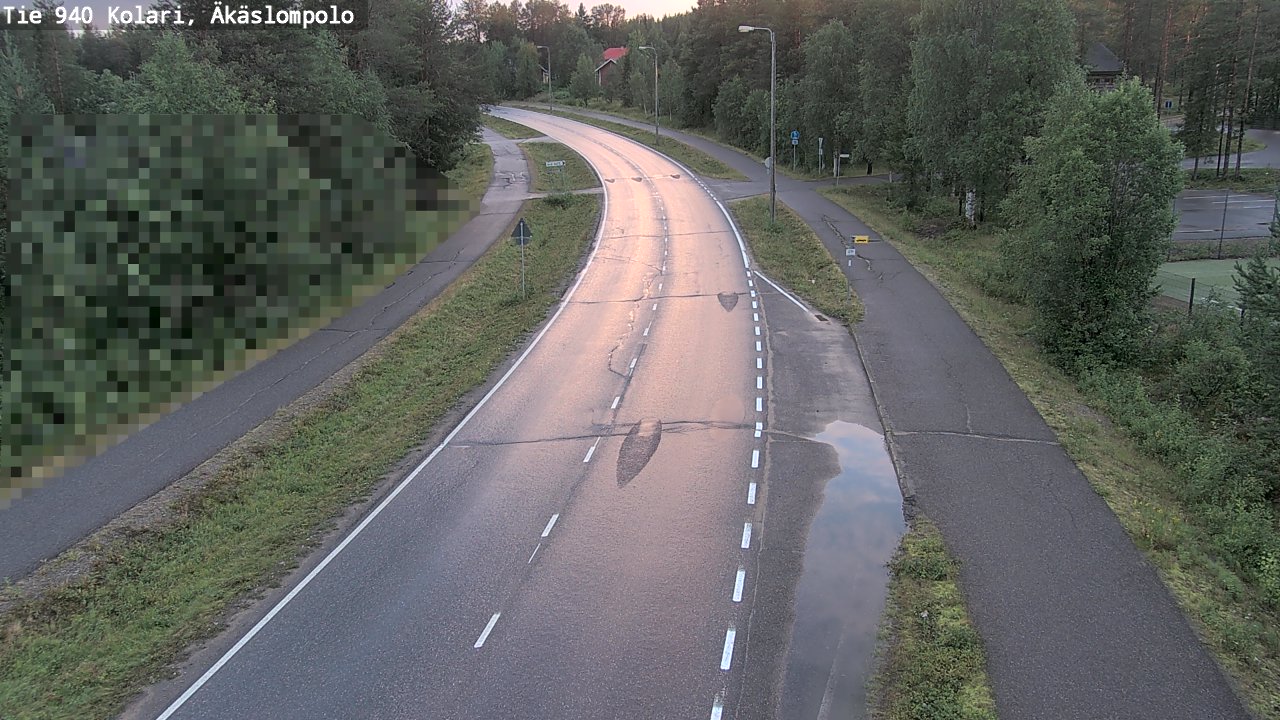Kelikamerat Kuva Tie 940 Kolari, Äkäslompolo, Kolari, Lappi