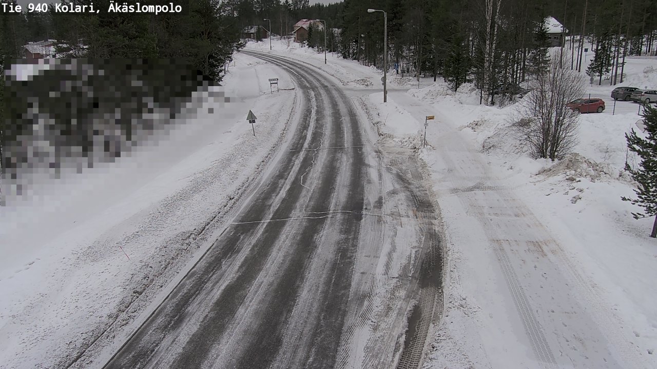 Kelikamerat Kuva Tie 940 Kolari, Äkäslompolo, Kolari, Lappi