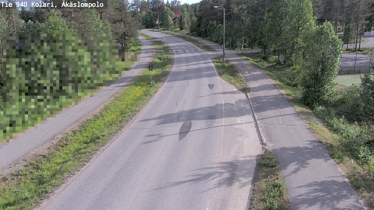 Kelikamerat Kuva Tie 940 Kolari, Äkäslompolo, Kolari, Lappi