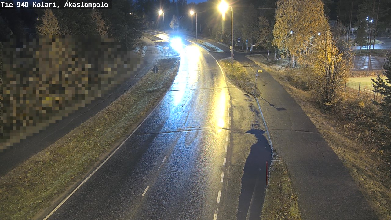 Kelikamerat Kuva Tie 940 Kolari, Äkäslompolo, Kolari, Lappi