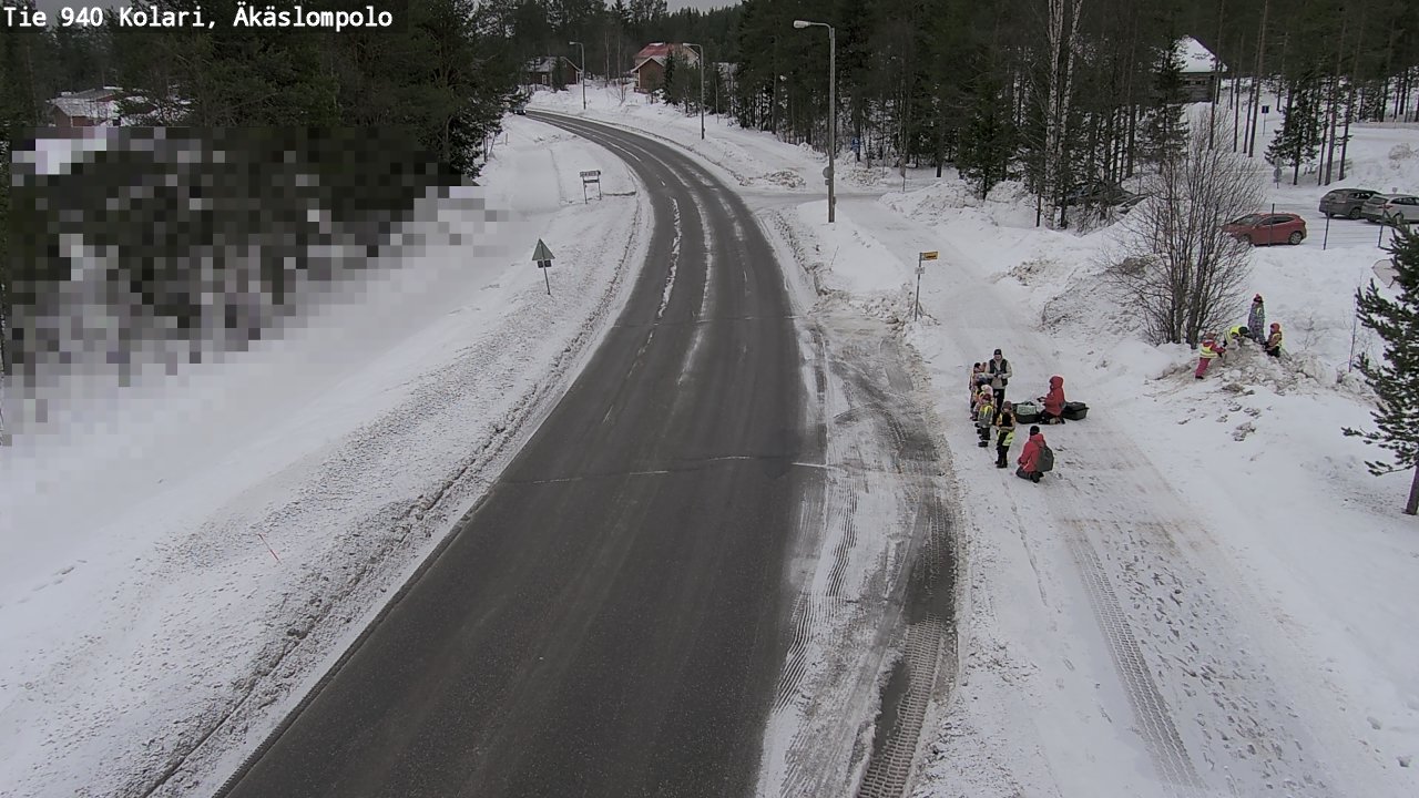 Kelikamerat Kuva Tie 940 Kolari, Äkäslompolo, Kolari, Lappi
