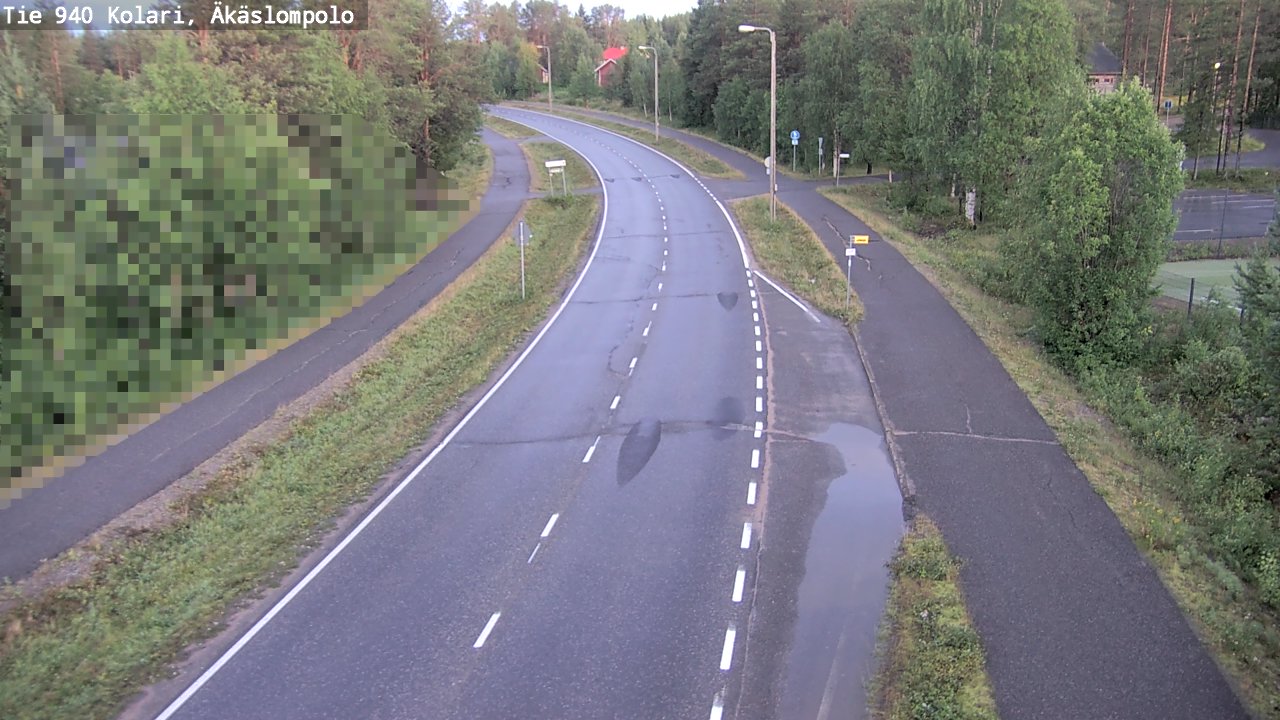 Kelikamerat Kuva Tie 940 Kolari, Äkäslompolo, Kolari, Lappi