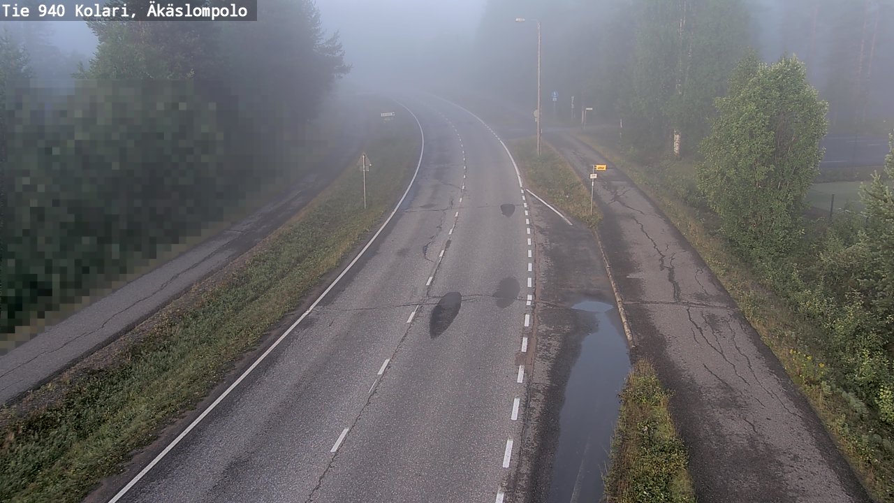 Kelikamerat Kuva Tie 940 Kolari, Äkäslompolo, Kolari, Lappi