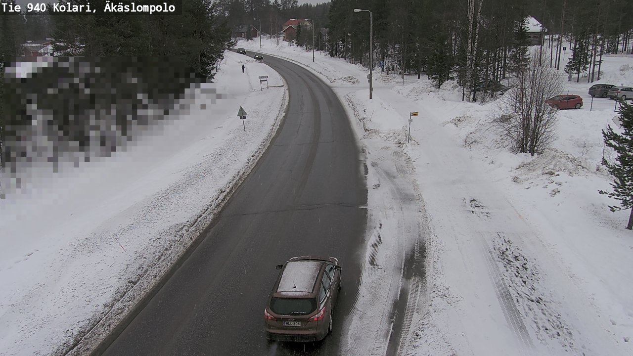 Kelikamerat Kuva Tie 940 Kolari, Äkäslompolo, Kolari, Lappi