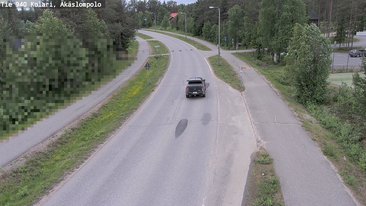Weather Camera Image Väg 940 Kolari, Äkäslompolo, Kolari, Lappi