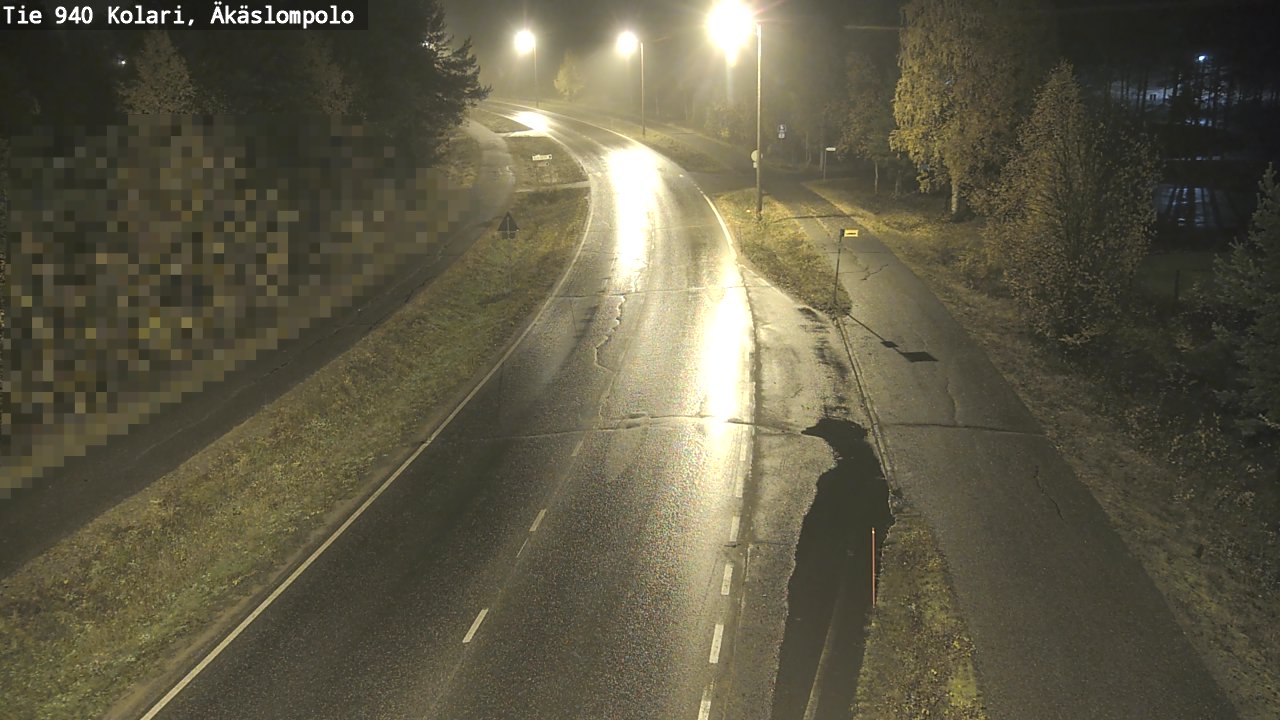 Kelikamerat Kuva Tie 940 Kolari, Äkäslompolo, Kolari, Lappi