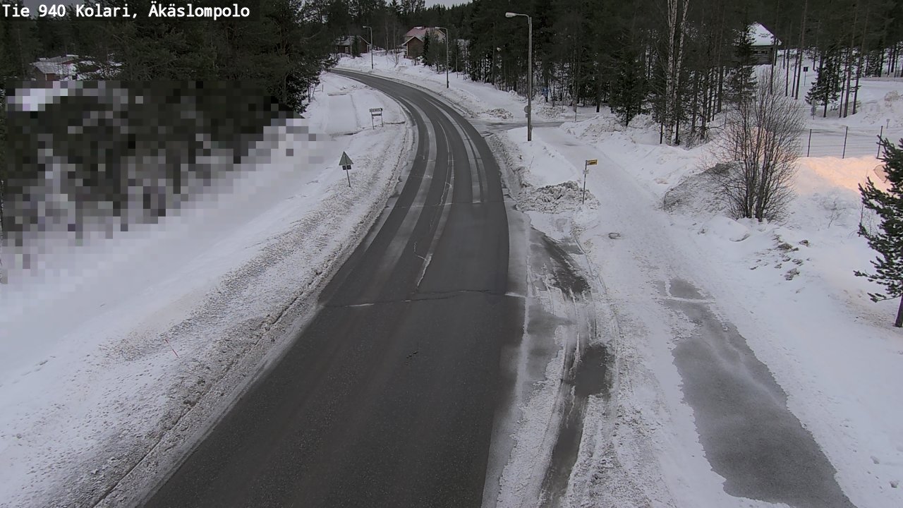 Kelikamerat Kuva Tie 940 Kolari, Äkäslompolo, Kolari, Lappi