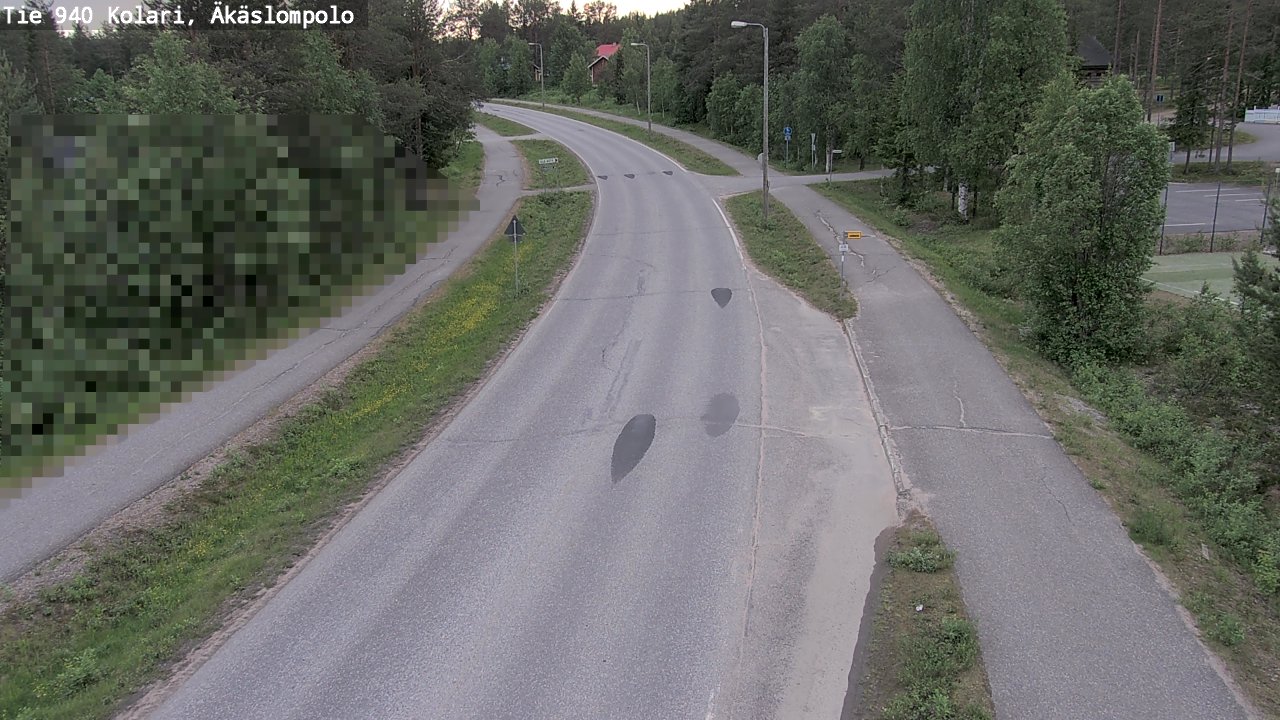 Kelikamerat Kuva Tie 940 Kolari, Äkäslompolo, Kolari, Lappi