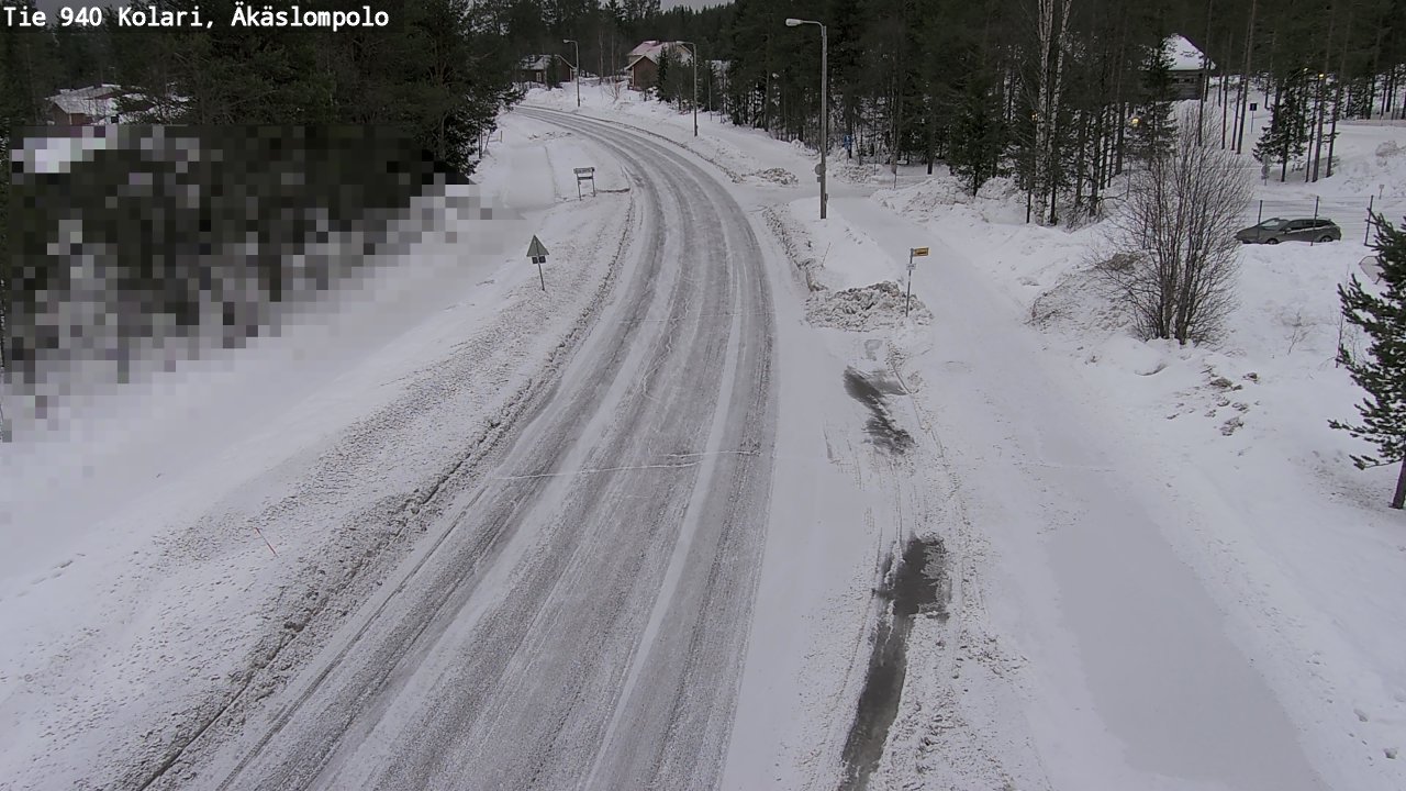 Kelikamerat Kuva Tie 940 Kolari, Äkäslompolo, Kolari, Lappi