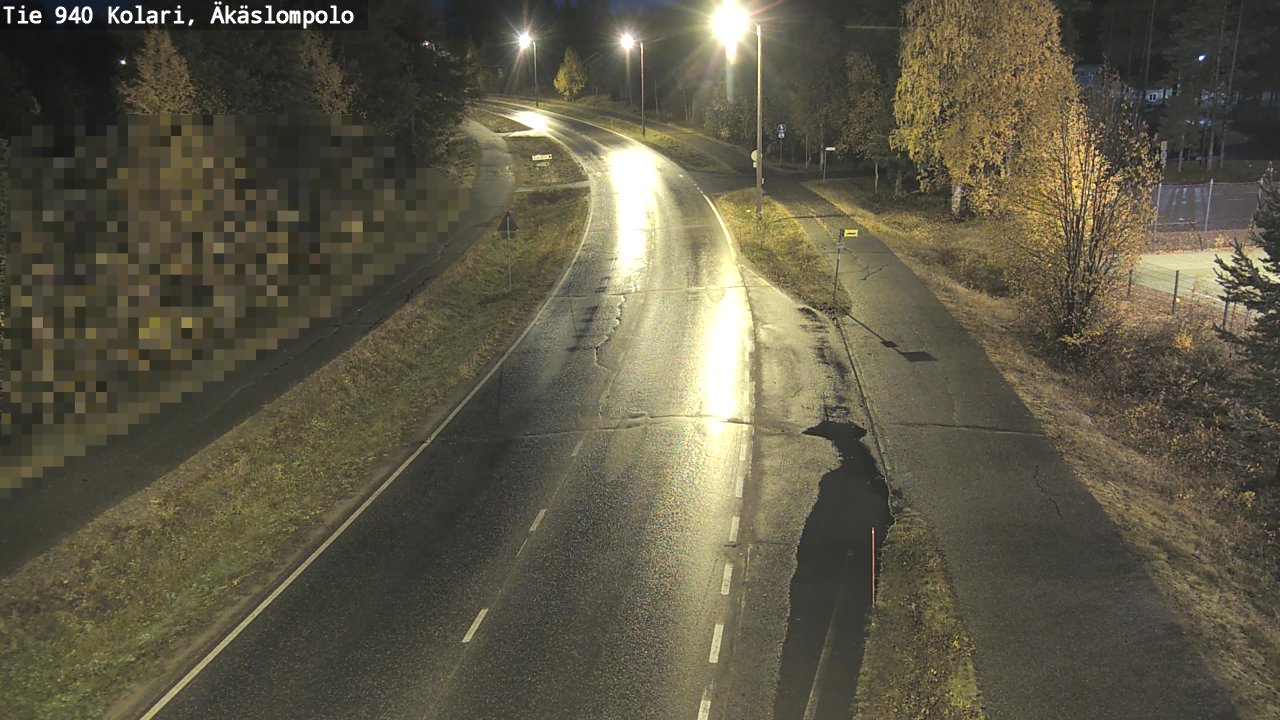 Kelikamerat Kuva Tie 940 Kolari, Äkäslompolo, Kolari, Lappi