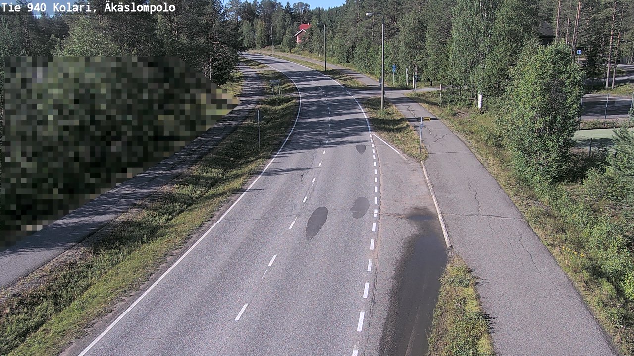 Weather Camera Image Road 940 Kolari, Äkäslompolo, Kolari, Lappi