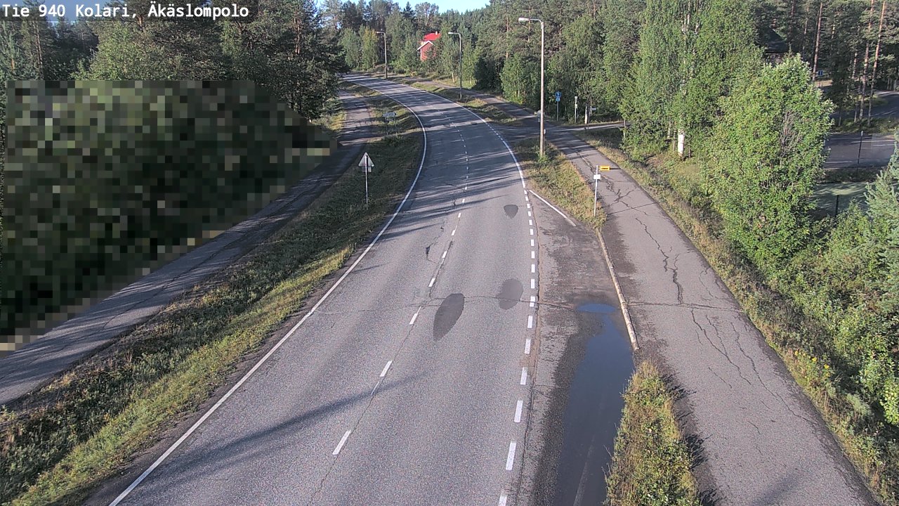 Kelikamerat Kuva Tie 940 Kolari, Äkäslompolo, Kolari, Lappi