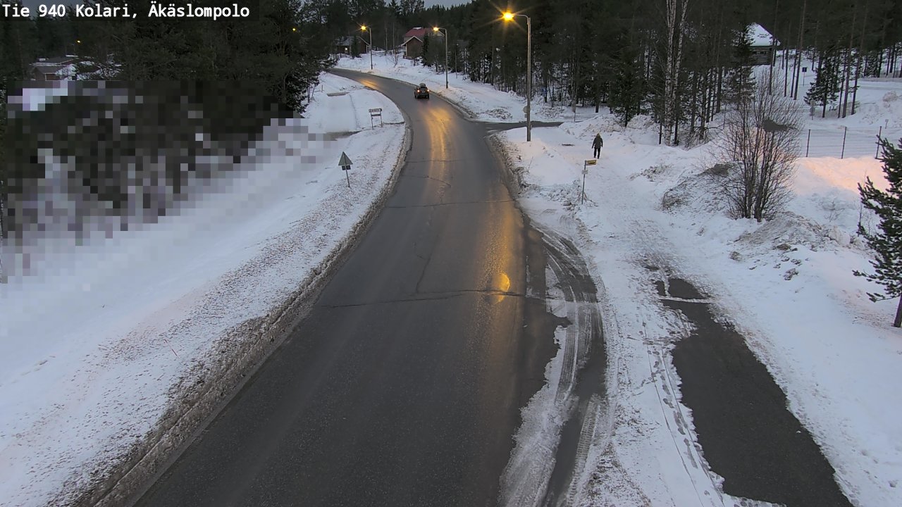 Weather Camera Image Road 940 Kolari, Äkäslompolo, Kolari, Lappi
