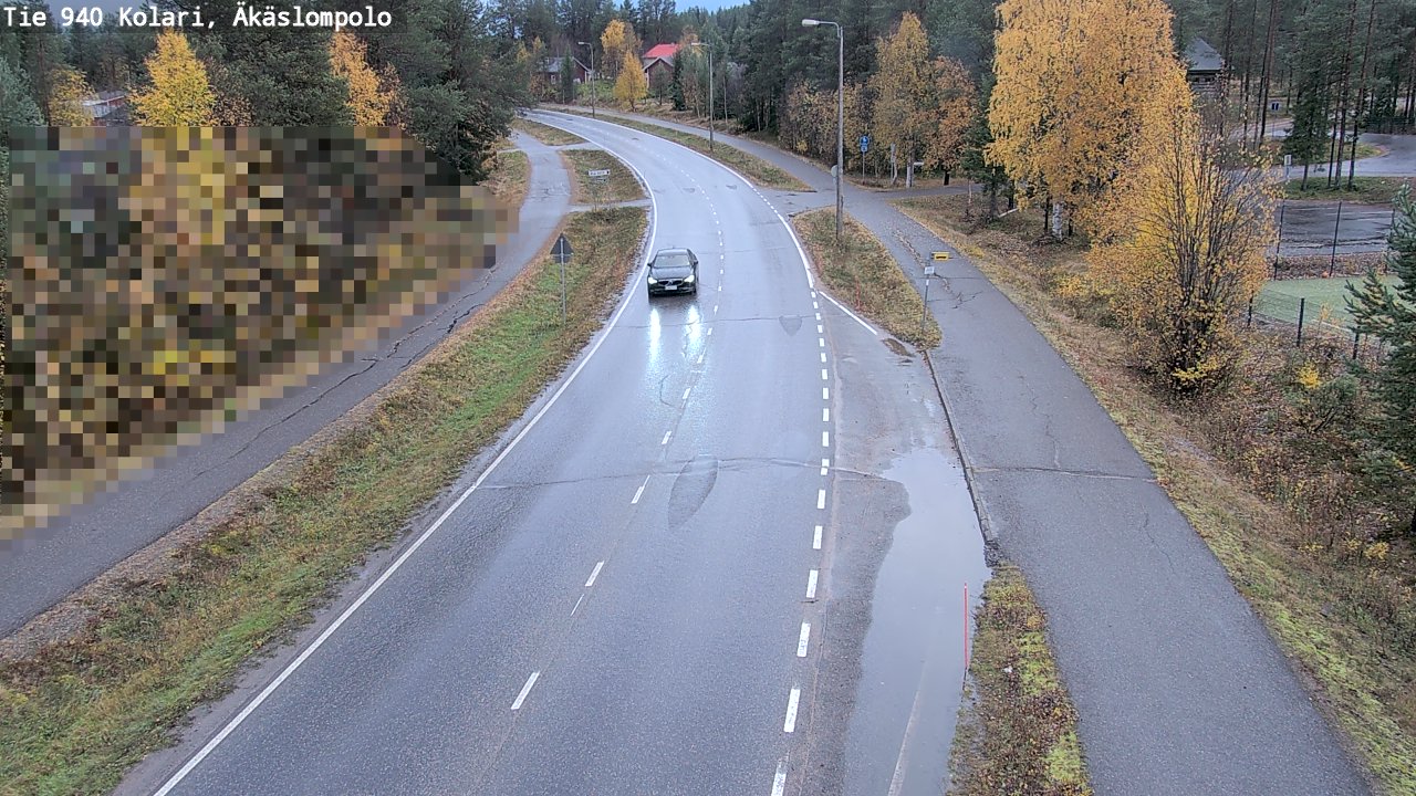 Kelikamerat Kuva Tie 940 Kolari, Äkäslompolo, Kolari, Lappi