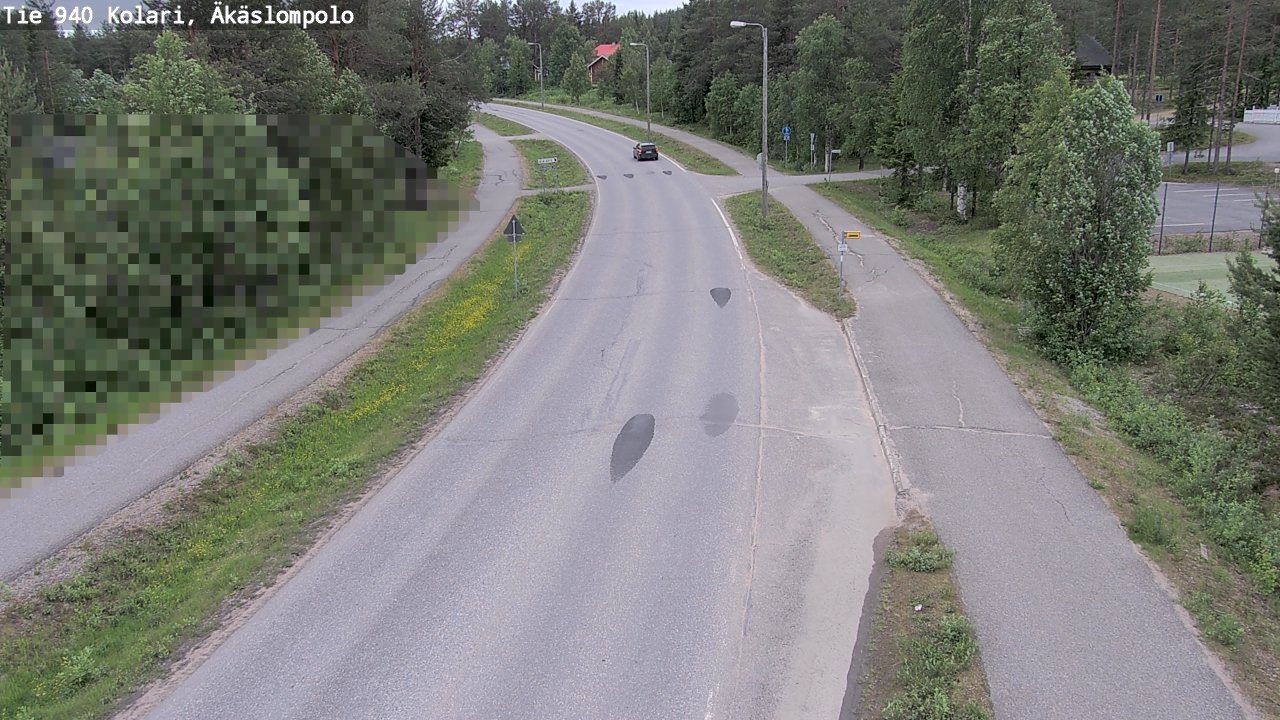 Kelikamerat Kuva Tie 940 Kolari, Äkäslompolo, Kolari, Lappi