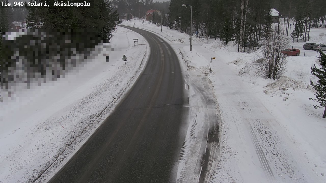 Kelikamerat Kuva Tie 940 Kolari, Äkäslompolo, Kolari, Lappi