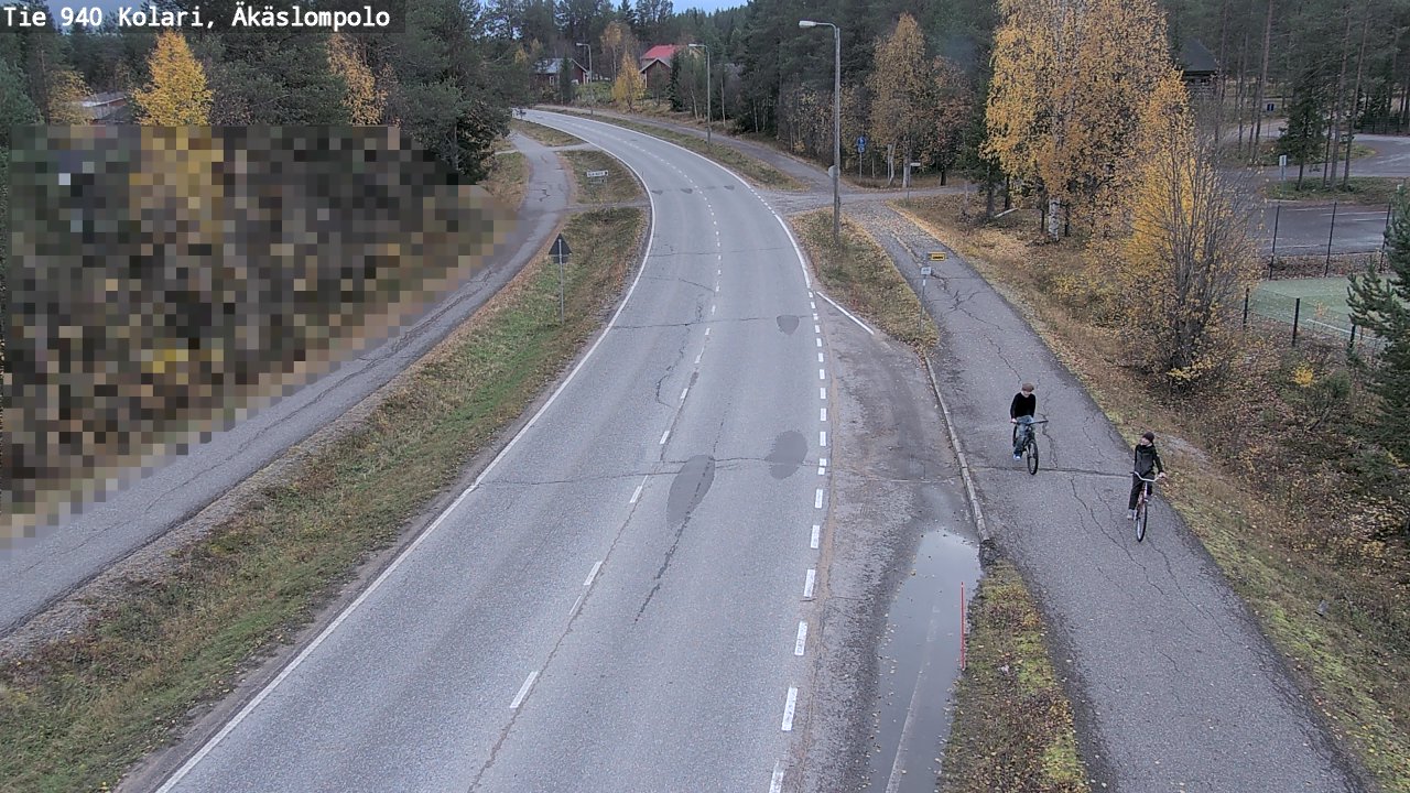 Weather Camera Image Väg 940 Kolari, Äkäslompolo, Kolari, Lappi