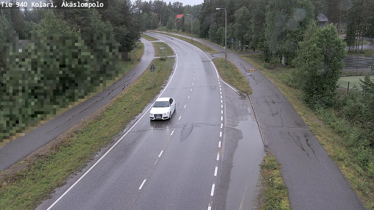 Kelikamerat Kuva Tie 940 Kolari, Äkäslompolo, Kolari, Lappi
