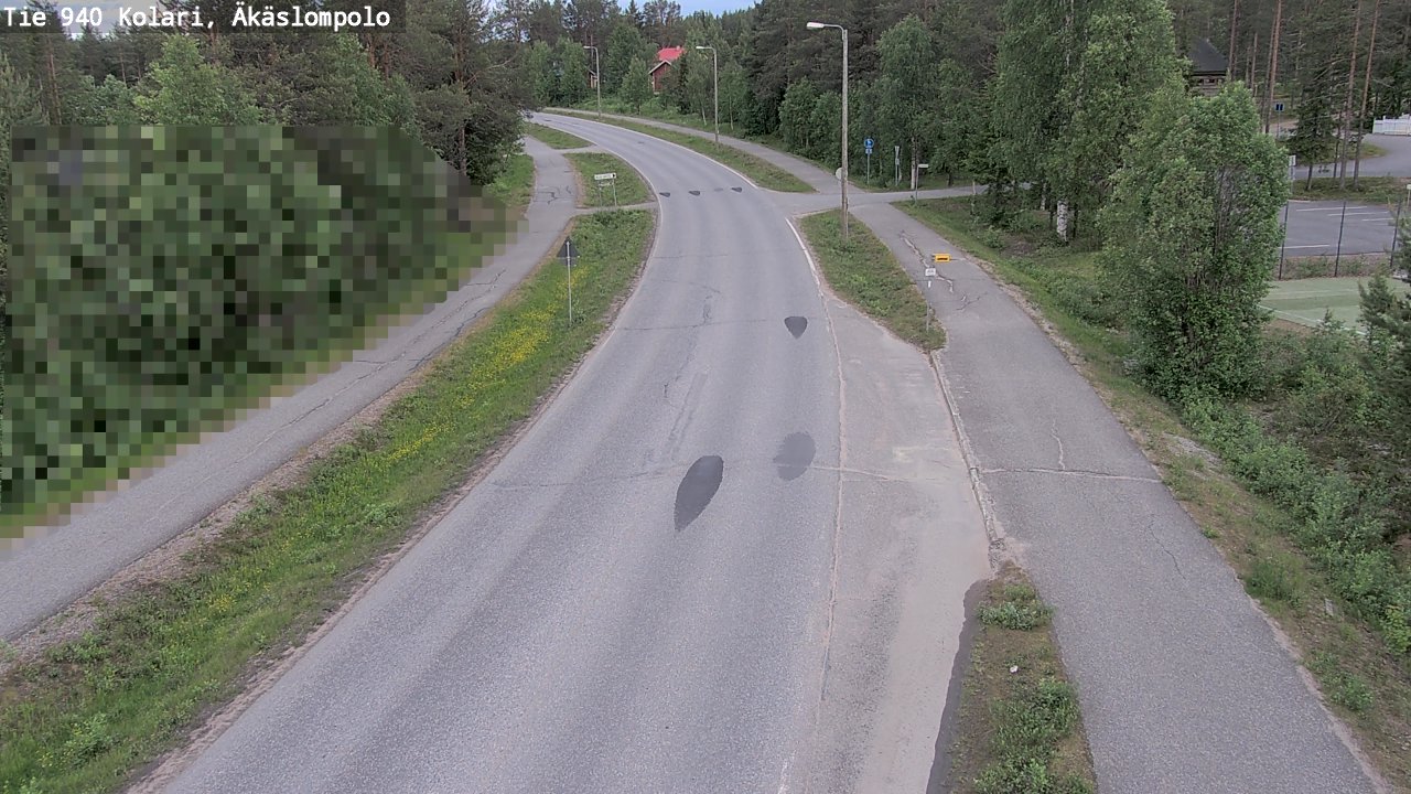 Kelikamerat Kuva Tie 940 Kolari, Äkäslompolo, Kolari, Lappi