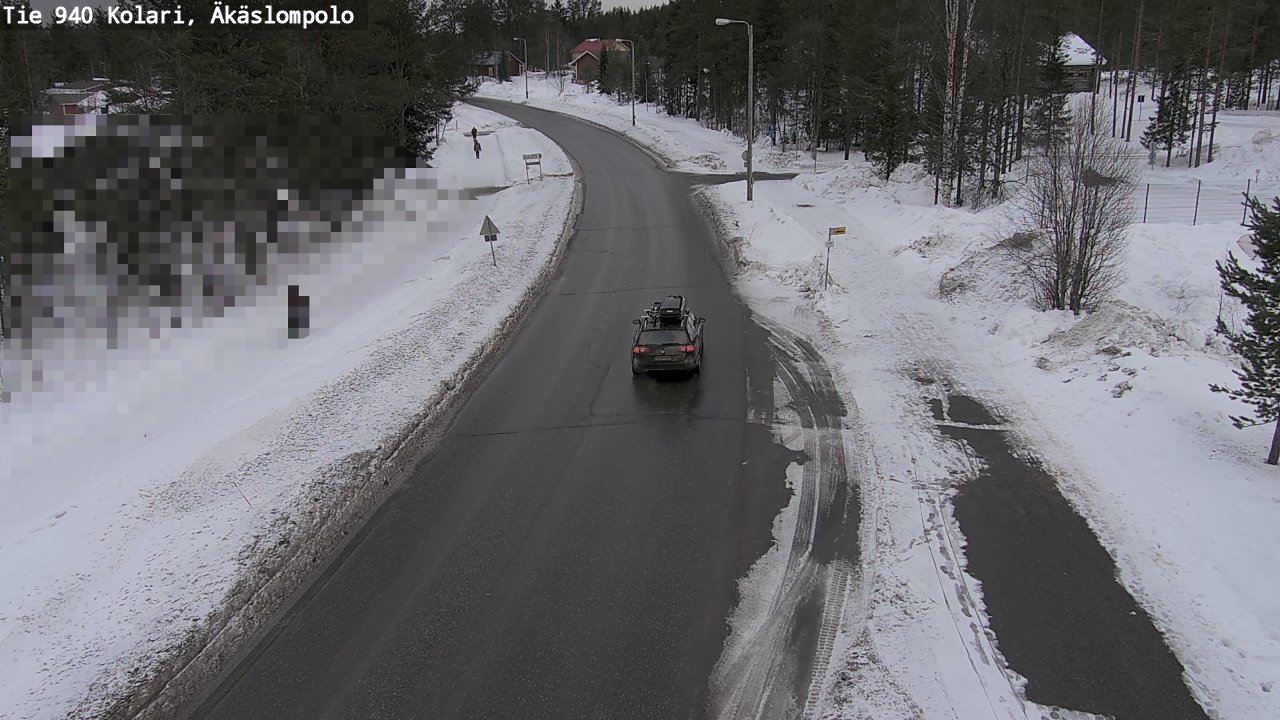 Weather Camera Image Road 940 Kolari, Äkäslompolo, Kolari, Lappi