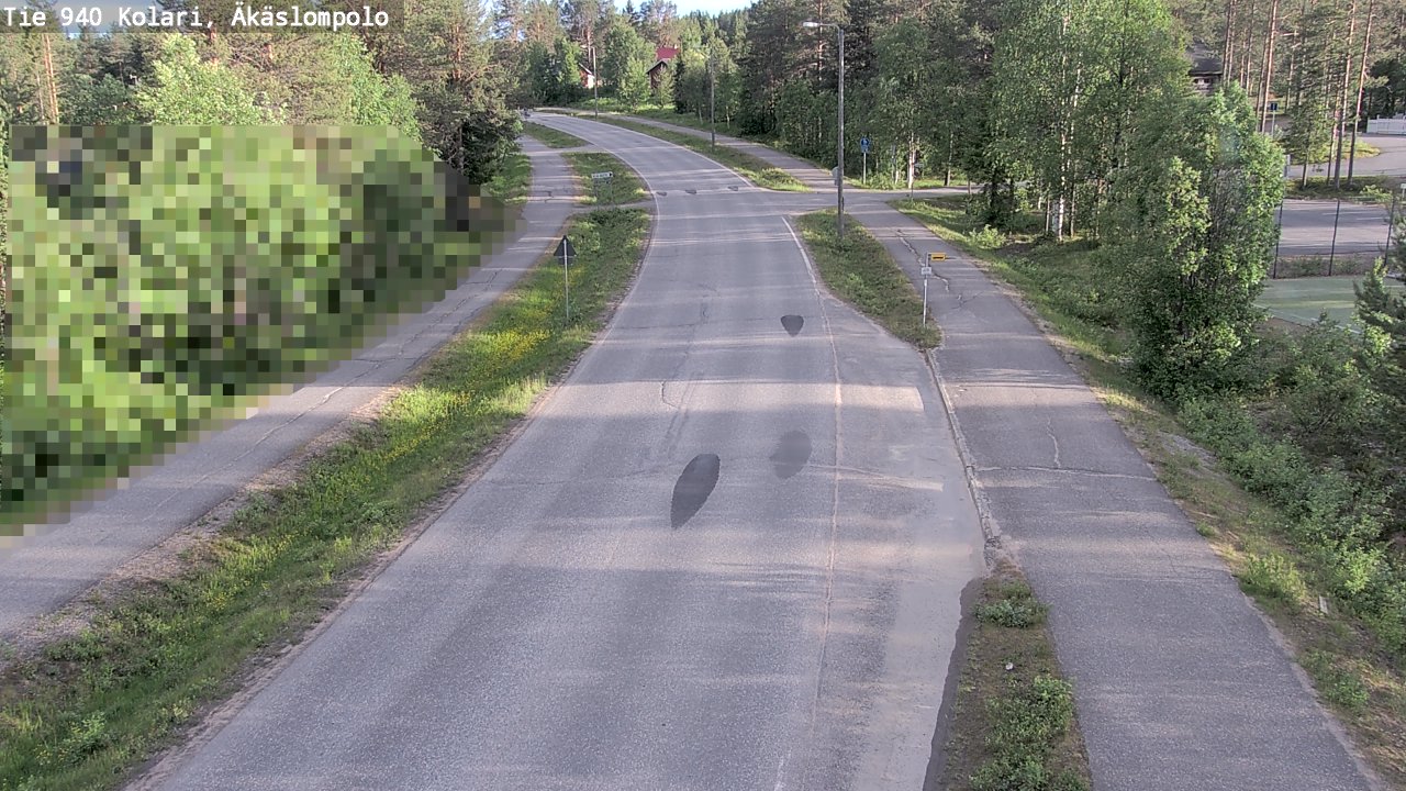 Kelikamerat Kuva Tie 940 Kolari, Äkäslompolo, Kolari, Lappi
