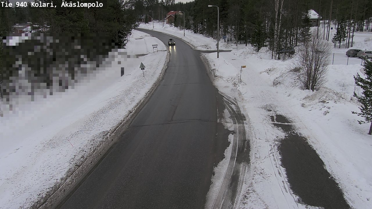 Weather Camera Image Road 940 Kolari, Äkäslompolo, Kolari, Lappi