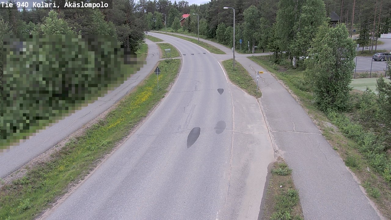 Weather Camera Image Road 940 Kolari, Äkäslompolo, Kolari, Lappi