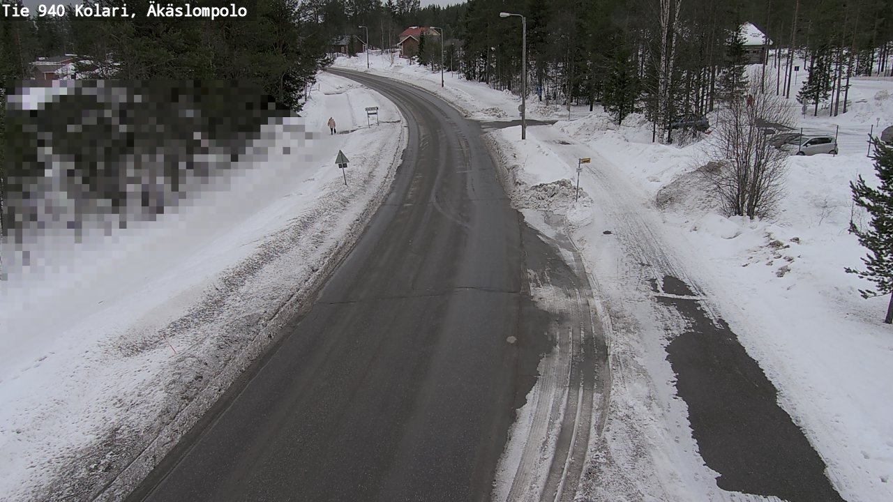 Kelikamerat Kuva Tie 940 Kolari, Äkäslompolo, Kolari, Lappi