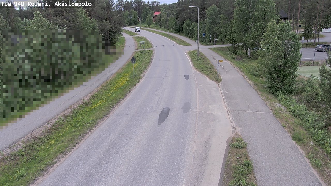 Weather Camera Image Väg 940 Kolari, Äkäslompolo, Kolari, Lappi