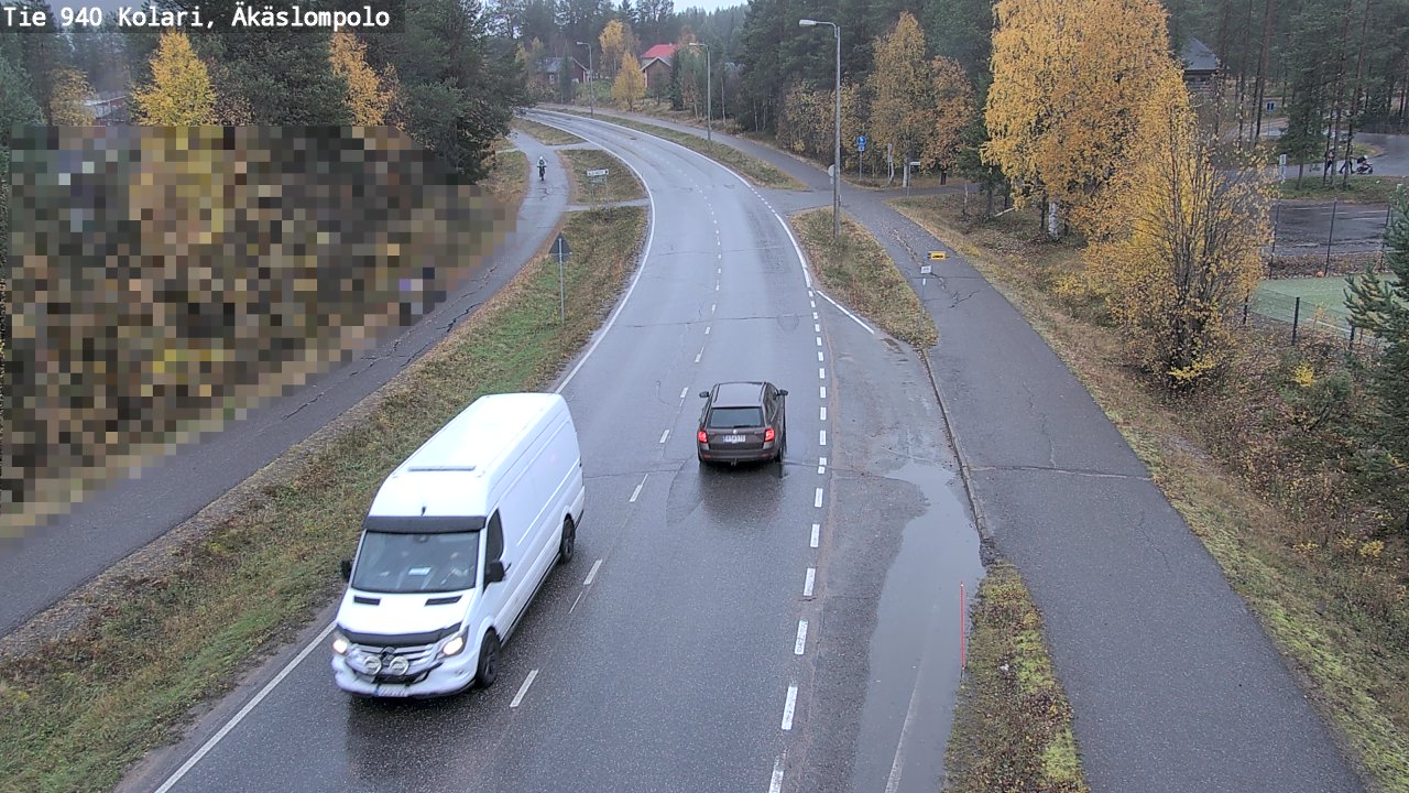 Kelikamerat Kuva Tie 940 Kolari, Äkäslompolo, Kolari, Lappi