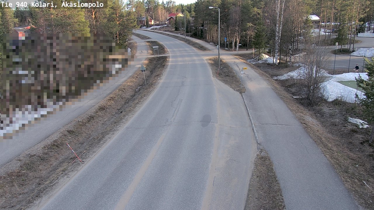 Weather Camera Image Väg 940 Kolari, Äkäslompolo, Kolari, Lappi