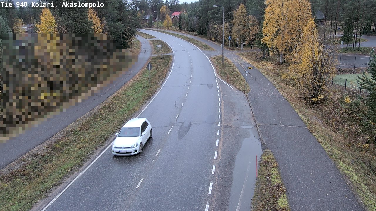 Weather Camera Image Road 940 Kolari, Äkäslompolo, Kolari, Lappi
