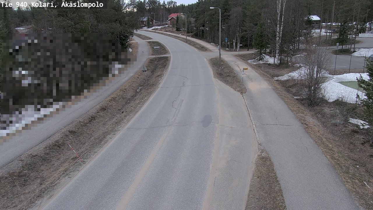 Kelikamerat Kuva Tie 940 Kolari, Äkäslompolo, Kolari, Lappi