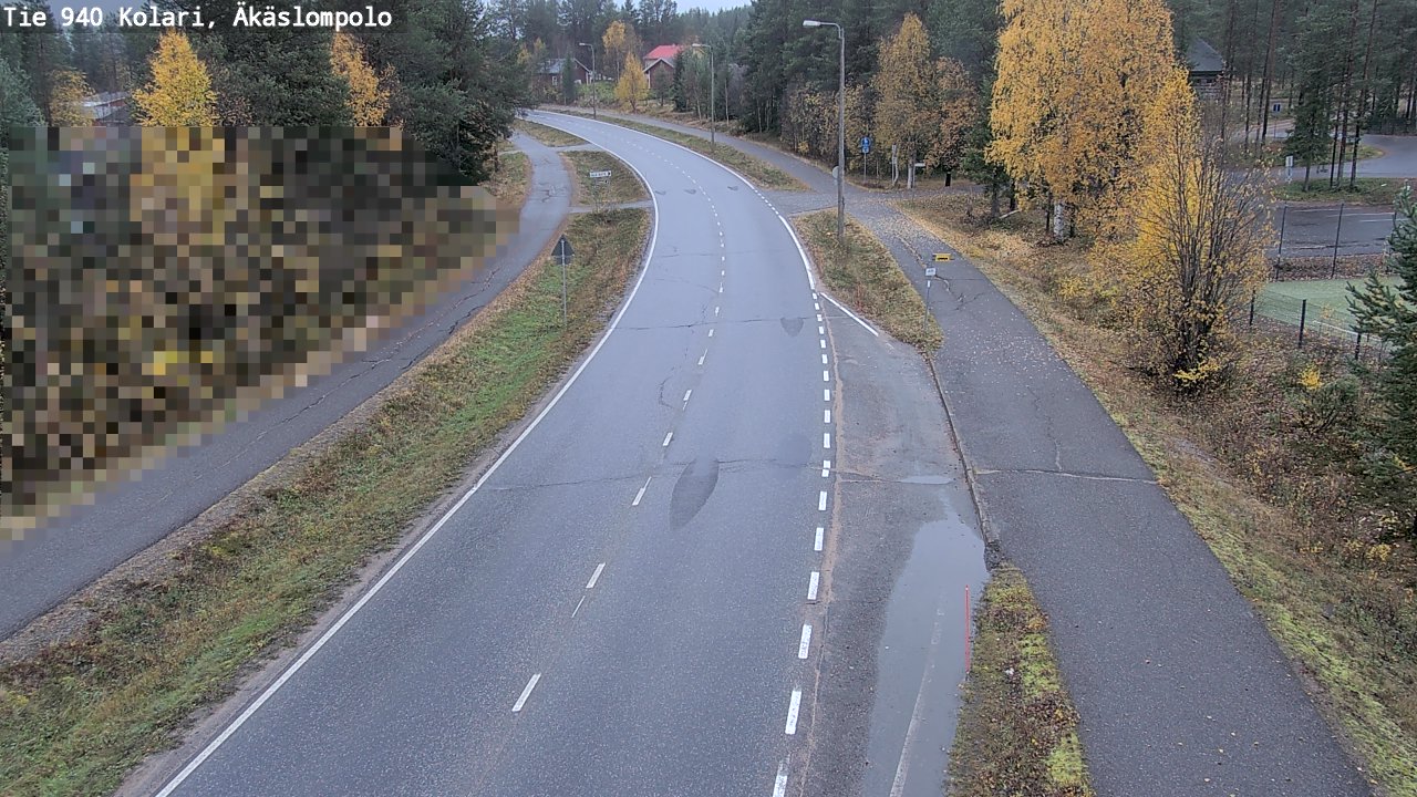Weather Camera Image Road 940 Kolari, Äkäslompolo, Kolari, Lappi