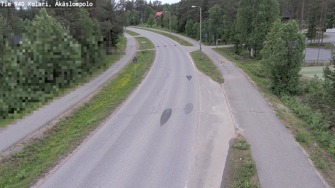 Kelikamerat Kuva Tie 940 Kolari, Äkäslompolo, Kolari, Lappi