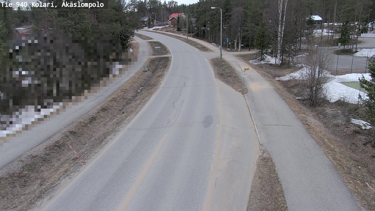 Kelikamerat Kuva Tie 940 Kolari, Äkäslompolo, Kolari, Lappi