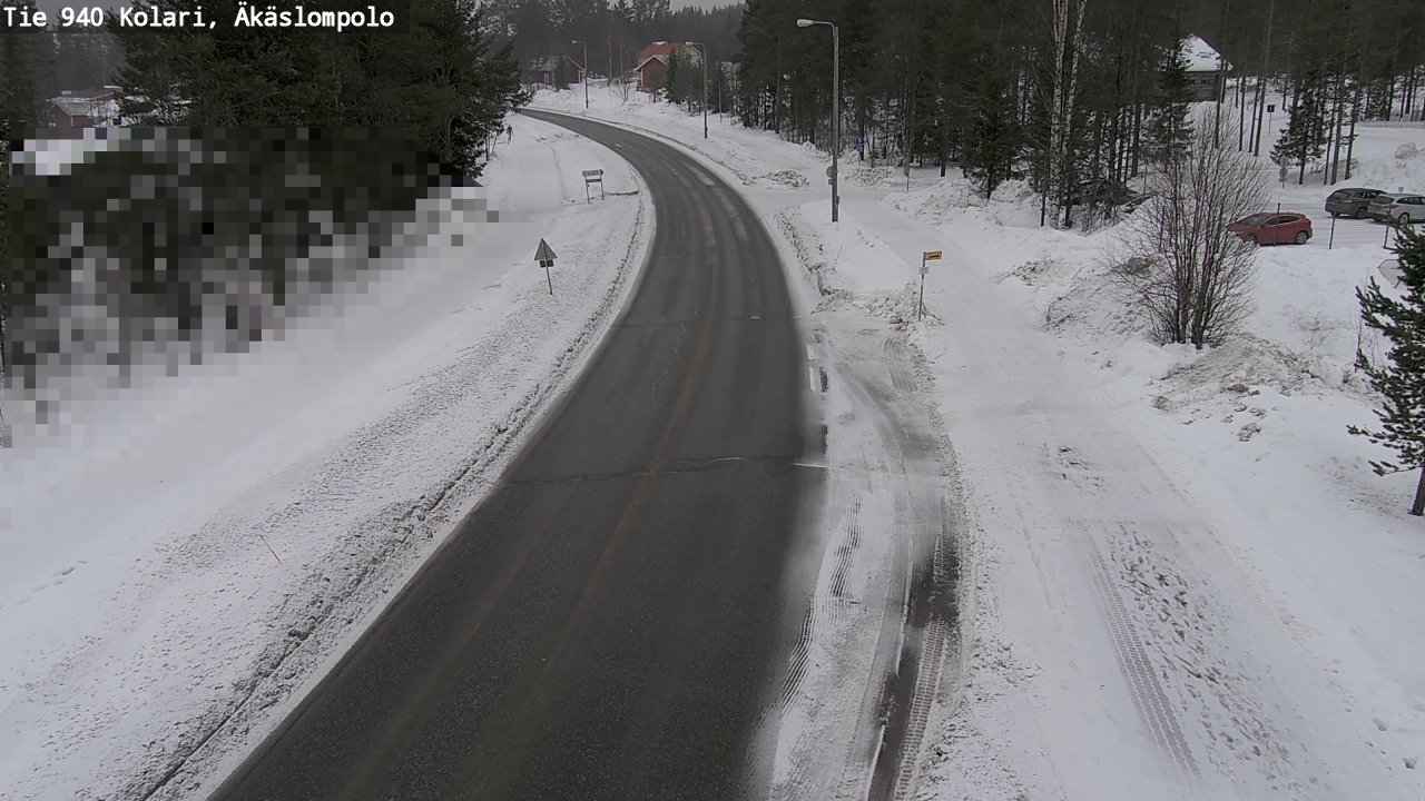 Kelikamerat Kuva Tie 940 Kolari, Äkäslompolo, Kolari, Lappi