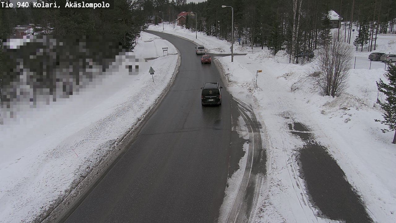 Weather Camera Image Road 940 Kolari, Äkäslompolo, Kolari, Lappi