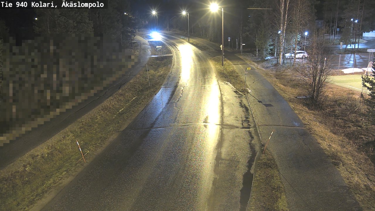 Kelikamerat Kuva Tie 940 Kolari, Äkäslompolo, Kolari, Lappi