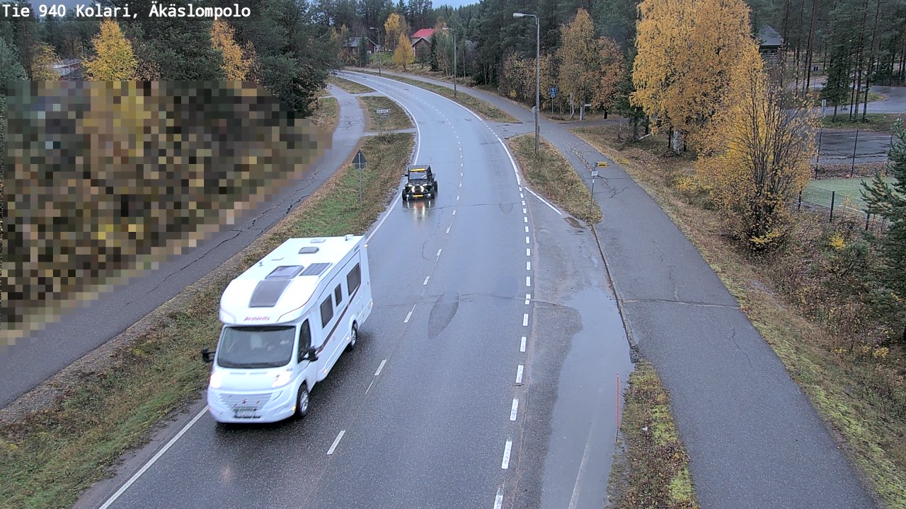 Kelikamerat Kuva Tie 940 Kolari, Äkäslompolo, Kolari, Lappi