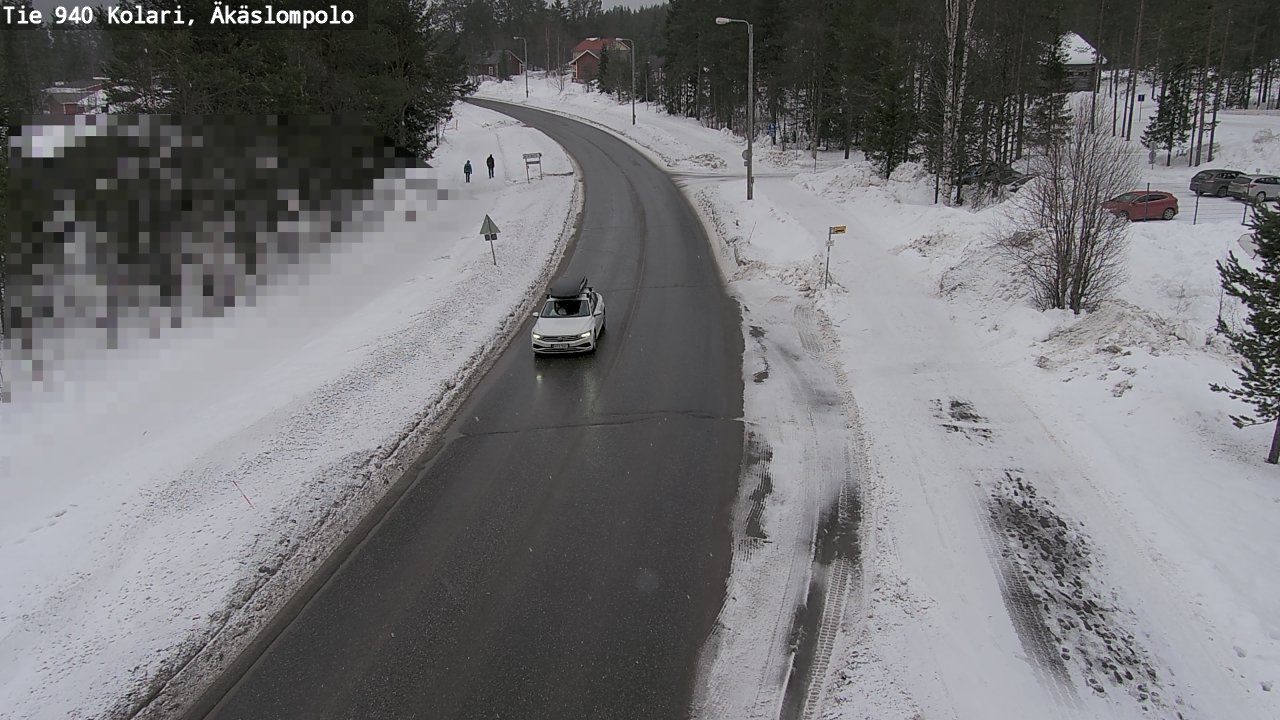 Weather Camera Image Road 940 Kolari, Äkäslompolo, Kolari, Lappi