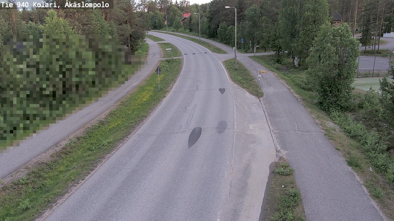 Kelikamerat Kuva Tie 940 Kolari, Äkäslompolo, Kolari, Lappi
