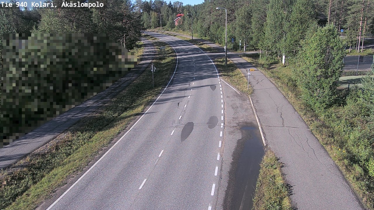 Weather Camera Image Road 940 Kolari, Äkäslompolo, Kolari, Lappi