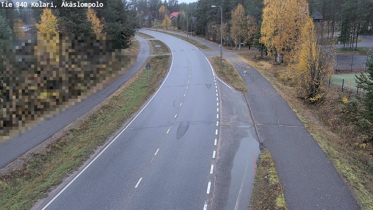 Weather Camera Image Road 940 Kolari, Äkäslompolo, Kolari, Lappi