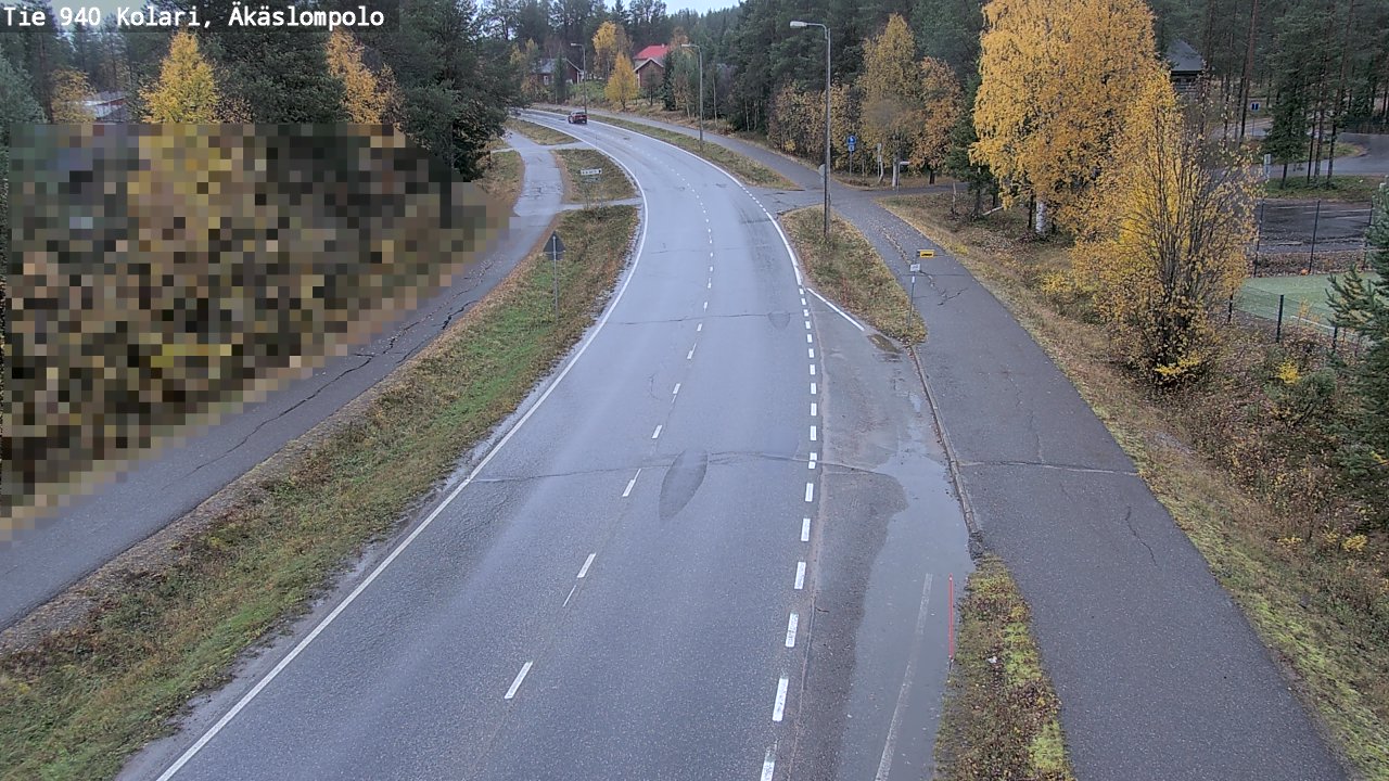 Kelikamerat Kuva Tie 940 Kolari, Äkäslompolo, Kolari, Lappi