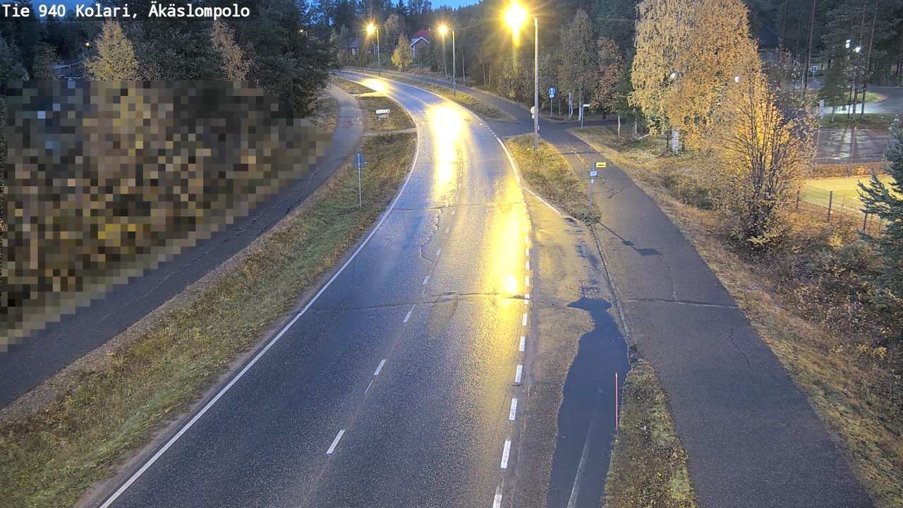Kelikamerat Kuva Tie 940 Kolari, Äkäslompolo, Kolari, Lappi