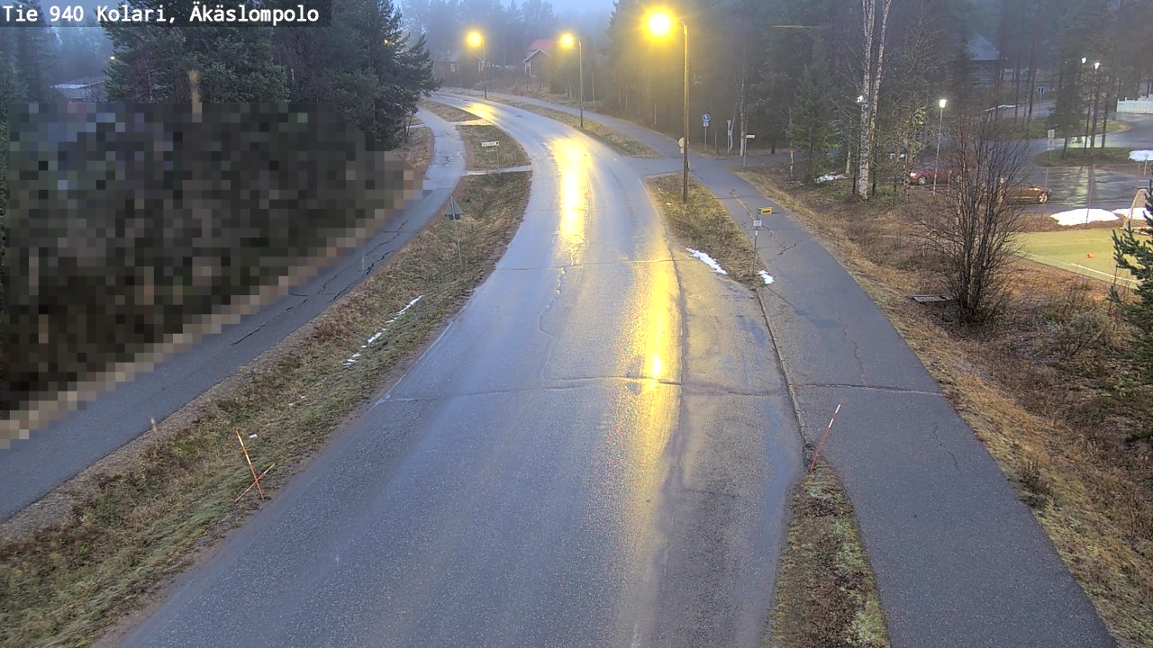 Kelikamerat Kuva Tie 940 Kolari, Äkäslompolo, Kolari, Lappi