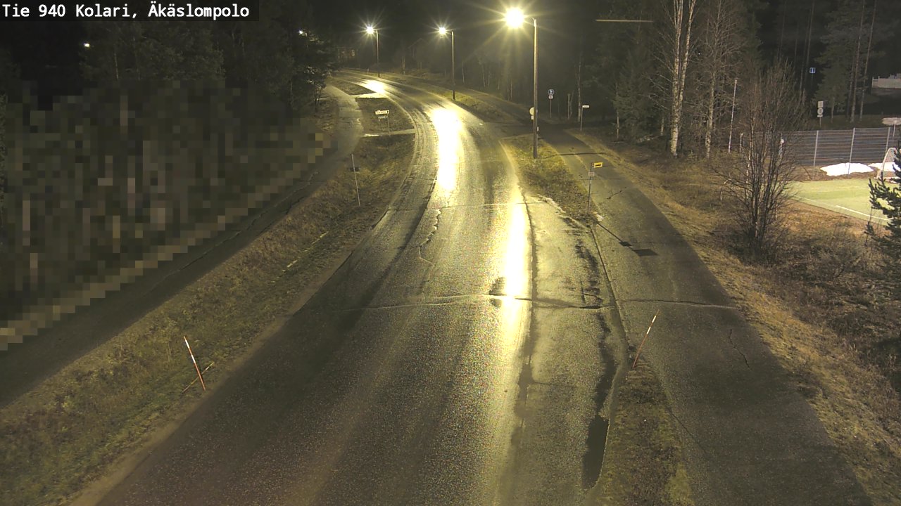 Kelikamerat Kuva Tie 940 Kolari, Äkäslompolo, Kolari, Lappi