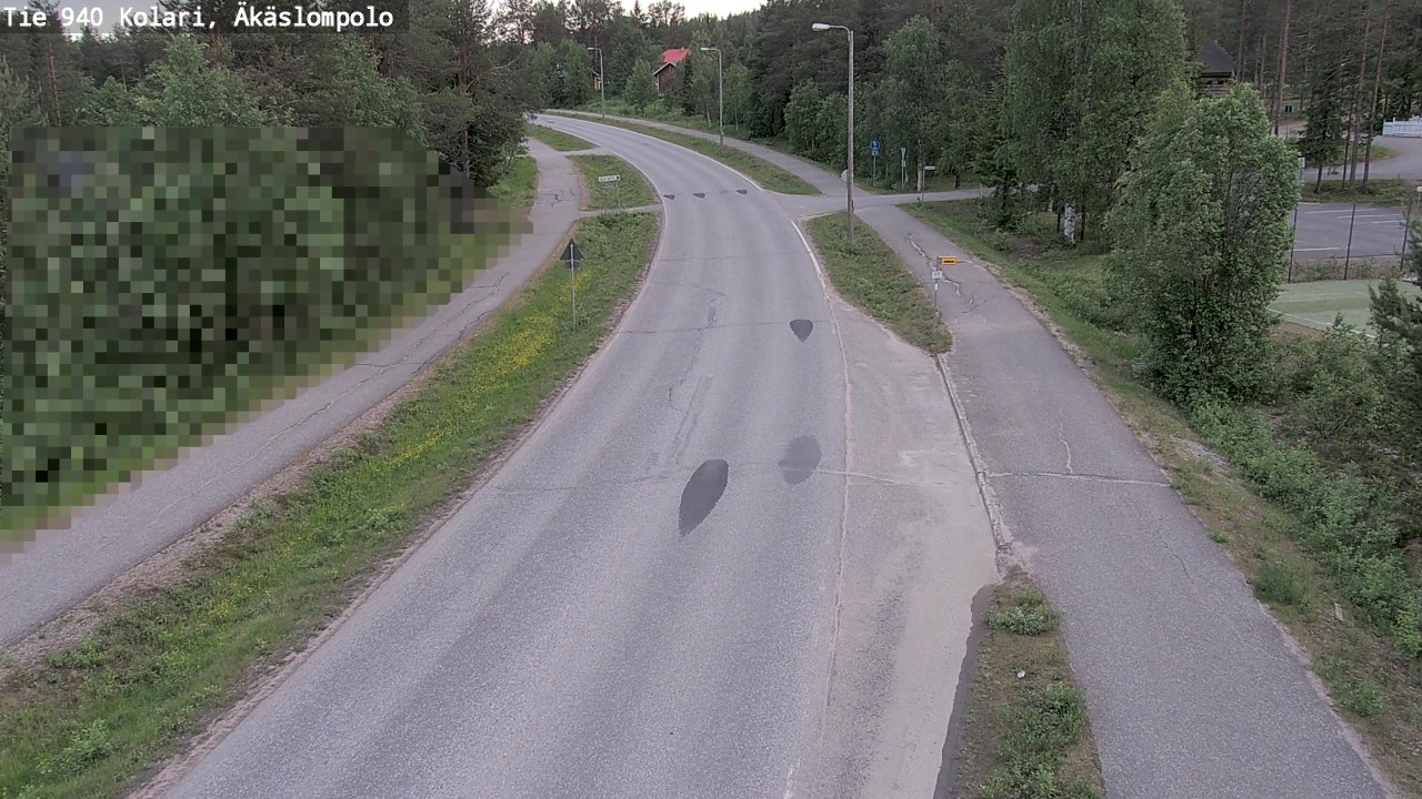Kelikamerat Kuva Tie 940 Kolari, Äkäslompolo, Kolari, Lappi